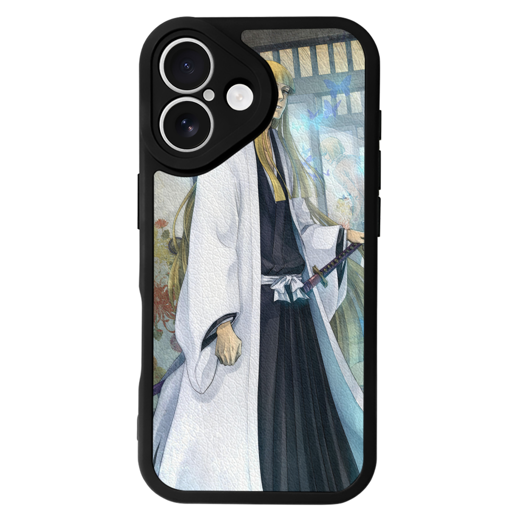 （画像用） ブリーチ BLEACH 【iPhone 16シリーズ対応】シリコンスマホケース（レザー調） 材質：シリコン